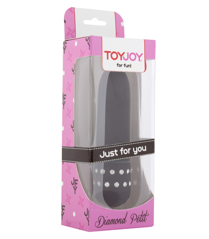 Crni vibrator za klitoris diamond