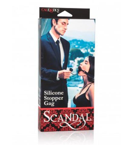 Silikonski gag za usta  sa cepom