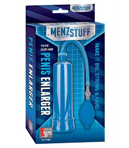 Penis pumpa u plavoj boji