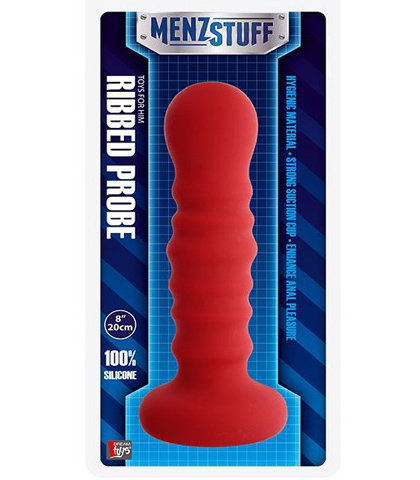 ANALNI DILDO RIBBED PROBE MENZSTUFF