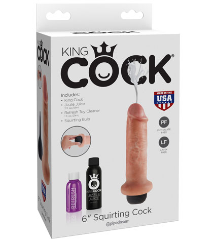 KING COCK - EJAKULIRAJUCI DILDO