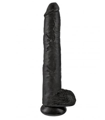 Silikonski realisticni crni dildo