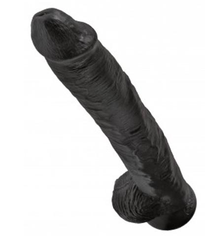 Silikonski realisticni crni dildo