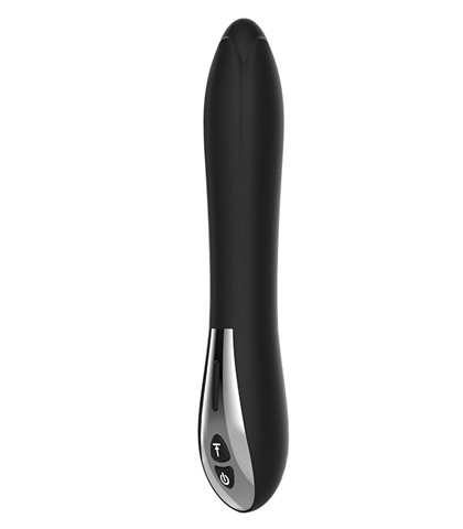 Silikonski vibrator black tulip