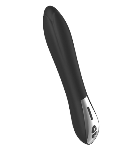 Silikonski vibrator black tulip