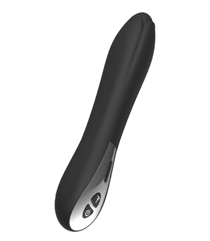 Silikonski vibrator black tulip