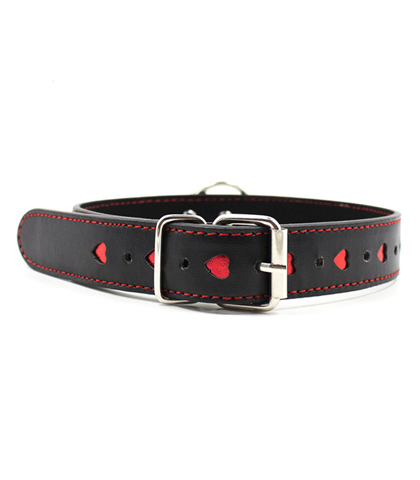 Oglica i povodac sa srcima