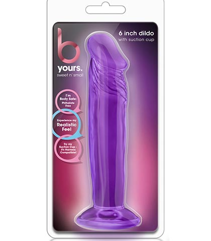 Silikonski dildo-ljubicasti