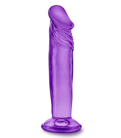 SILIKONSKI DILDO-LJUBICASTI