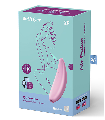 Satisfyer curvy 3+ pink