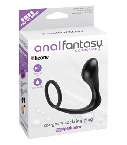 Analni plug sa prstenom za penis