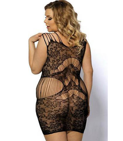 Crna sexy haljinica + size