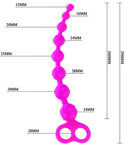 Analne kuglice od silikona