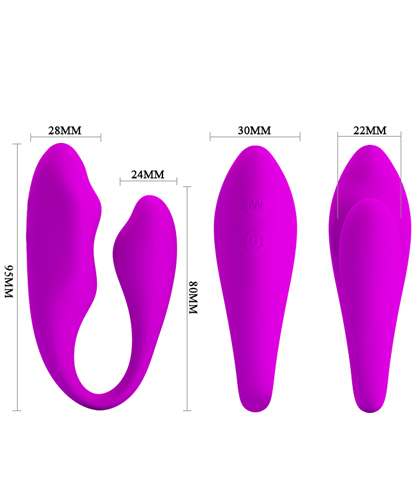 Silikonski vibrator za parove