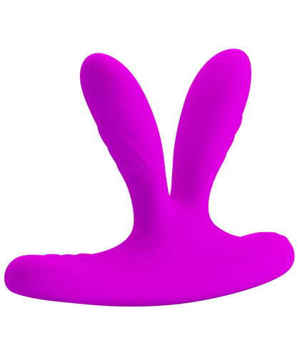 Silikonski vibrator za trostruku stimulaciju
