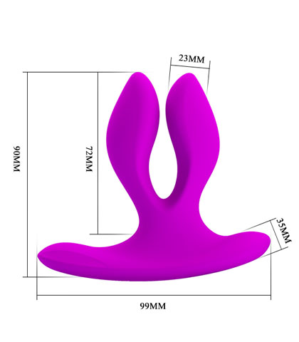 Silikonski vibrator magig fingers