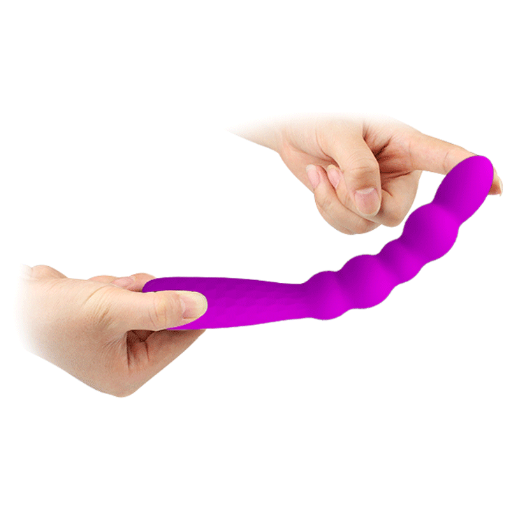 Silikonski rebrasti vibrator