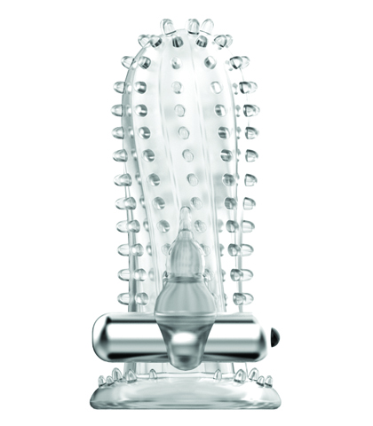 Vibrirajuca silikonska navlaka za penis