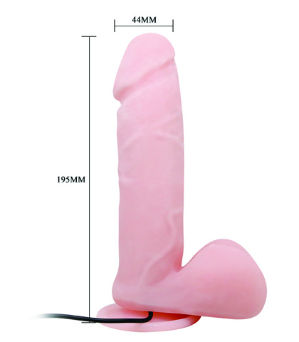 Rotirajuci realisticni dildo sa vibracijom