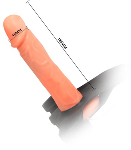 Vibro strap on gacice sa otvorom za penis
