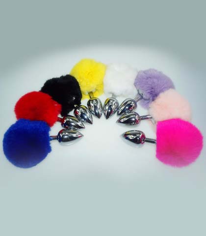 Metalna analna kupa sa zecjim repom