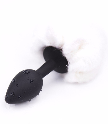 Silikonska analna kupa za zecjim repom