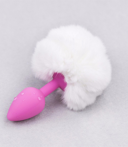 Silikonska analna kupa za zecjim repom