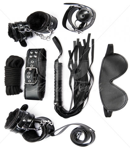 Set za vezivanje u crnoj boji