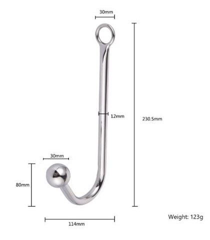 Analna kuka-plug sa kuglom