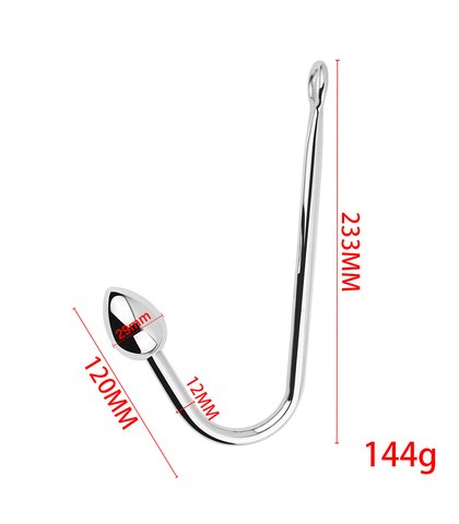 Analna kuka 3 nastavka bdsm hook