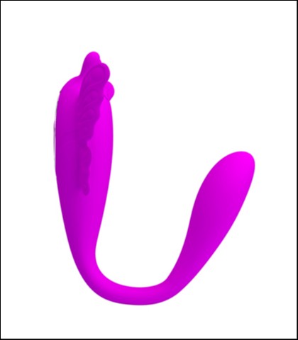 Vaginalno klitoralni stimulator chimera