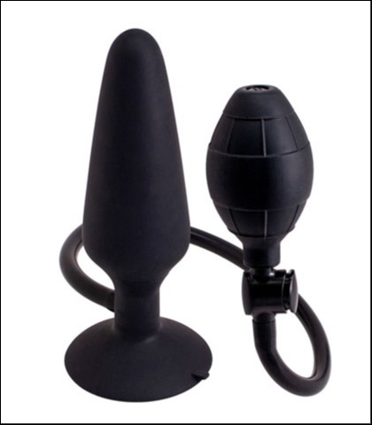 Analni dildo na naduvavanje 17cm l