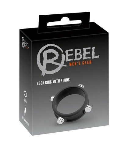 PRSTEN ZA PENIS COCK RING WITH STUDS