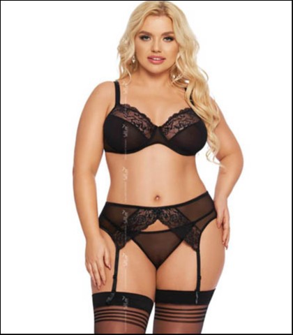 SEKSI KOMPLET MARELLA - PLUS SIZE