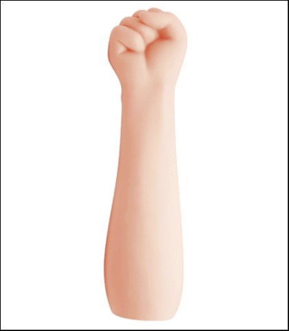 Dildo za fistovanje 14 + lubrifist - lubrikant za fistovanje