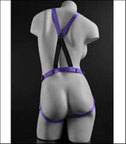 Strap-on za zene - ljubicasta boja