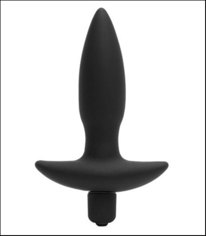 Silikonski analni vibrator