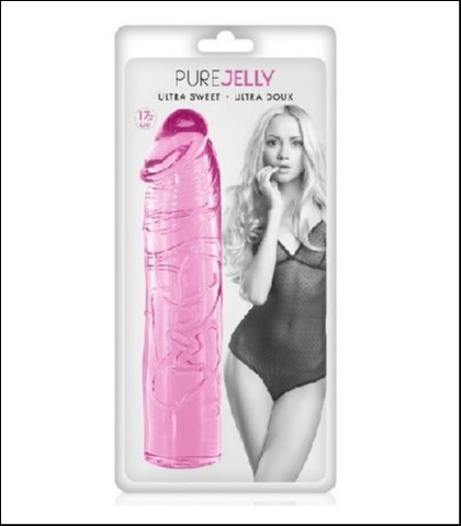 Jelly dildo - pink