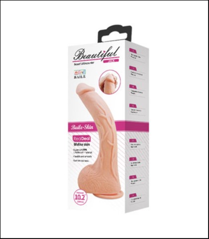 REALISTICNI BLAGO ZAKRIVLJENI DILDO JACK