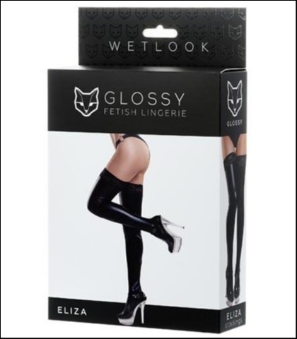 SEXY CARAPE - GLOSSY &QUOT;ELIZA&QUOT; - XL