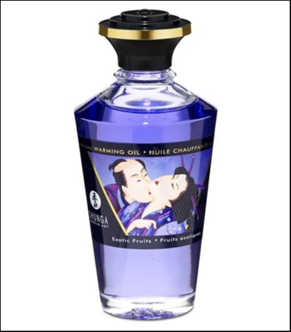 Shunga jestivo ulje za masazu sa zagrevanjem egzoticno voce