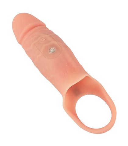 Realistična vibrirajuća navlaka za penis realsleeve close