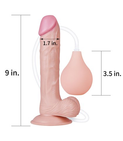 Dildo sa ejakulacijom 23cm 9 squirt extreme dildo