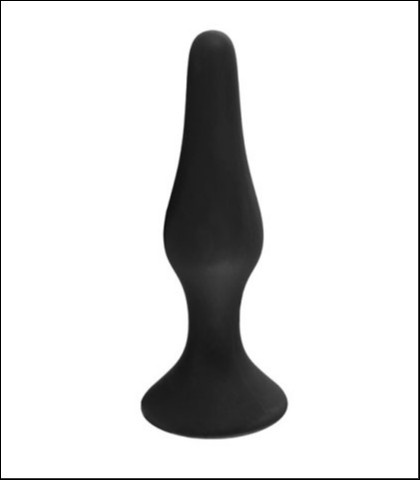 VELIKA SILIKONSKA ANALNA KUPA / SILICONE ANAL PLUG LARGE