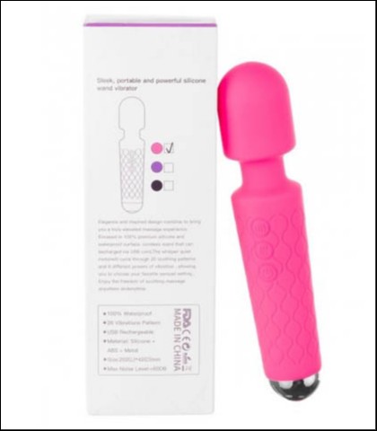 Wand pink massager argus