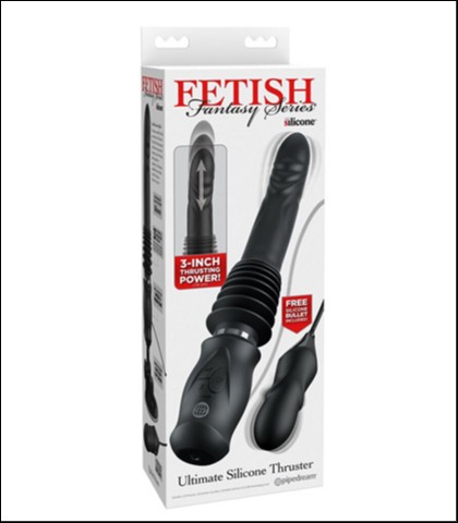 VIBRATOR SA POMERANJEM ULTIMATE SILICONE THRUSTER