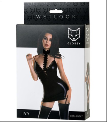 Sexy suknja - glossy "ivy" - xl