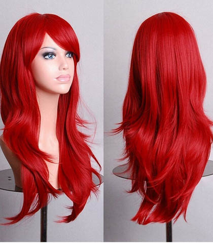 DUGA CRVENA PERIKA-DUZINA VLASI 70 CM
