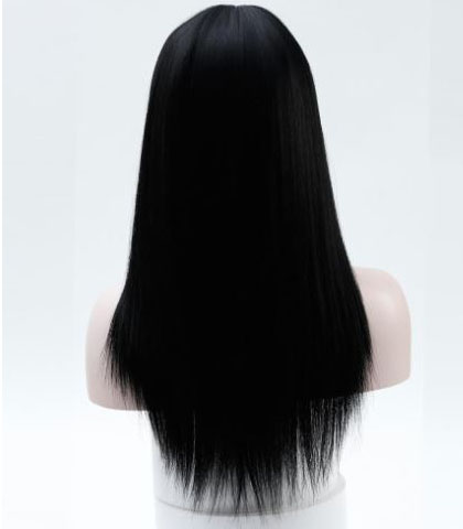 Crna duga ravna perika