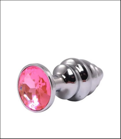 Rebrasta metalna analna kupa - small